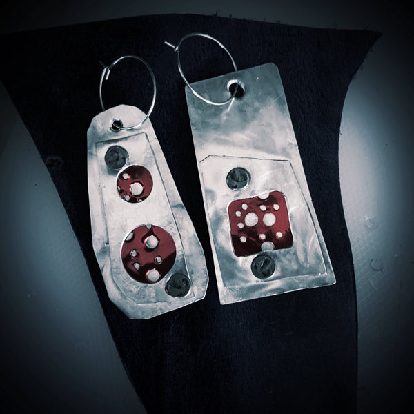 The ‘Blood Red’ Earrings